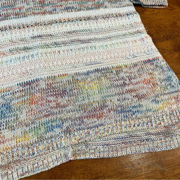 Matilda Jane Beautiful Moments Sweater cable knit multi color sweater size M - Picture 4 of 12